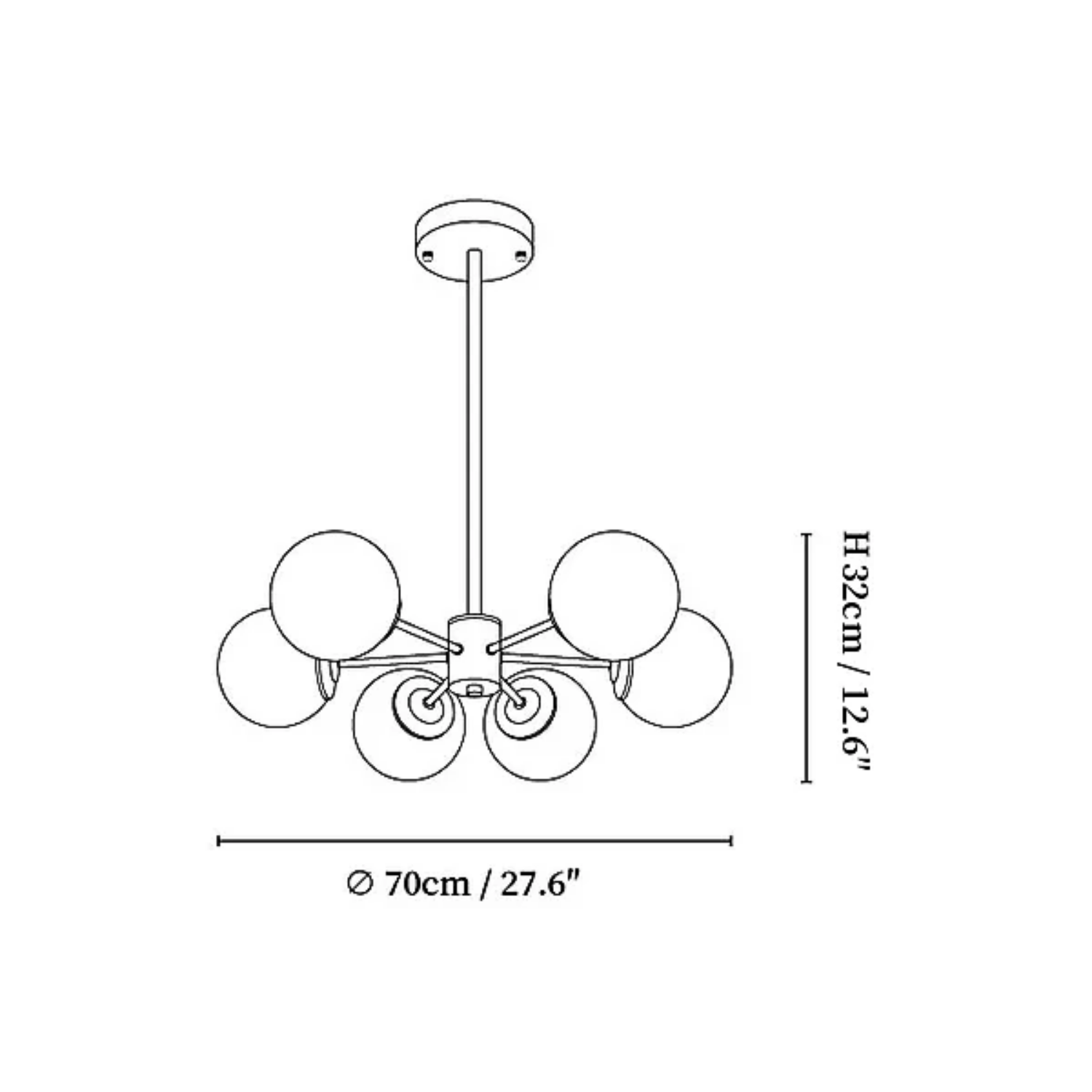 Jimesco Ceiling Light