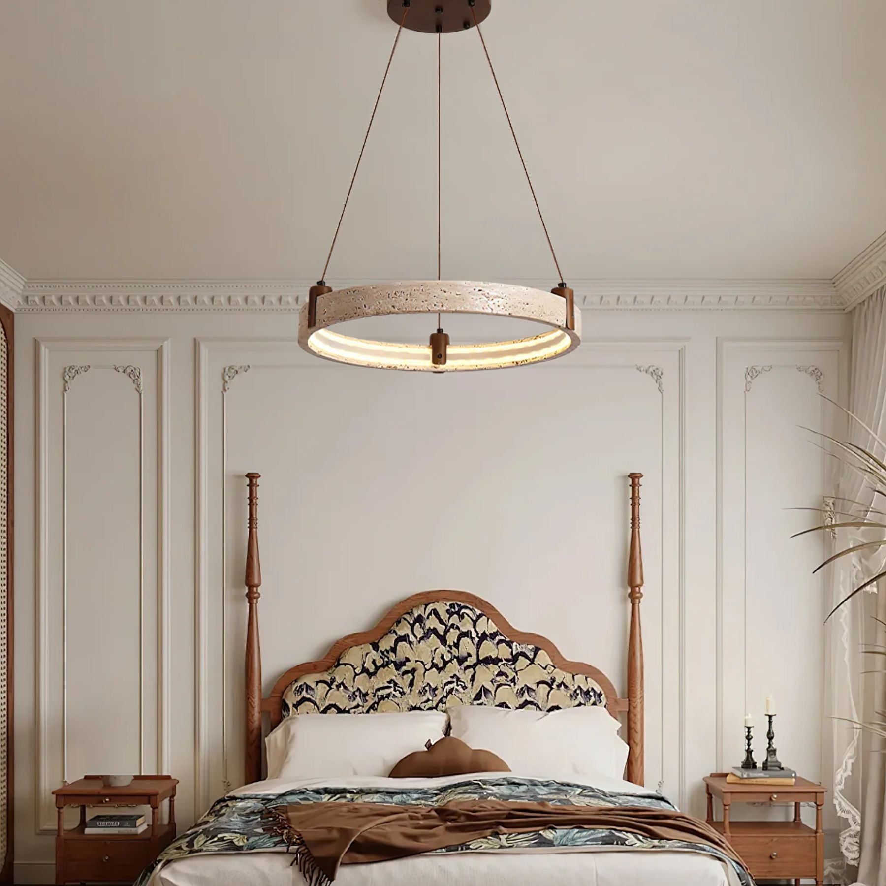Ecolaze Natural Stone Pendant Light