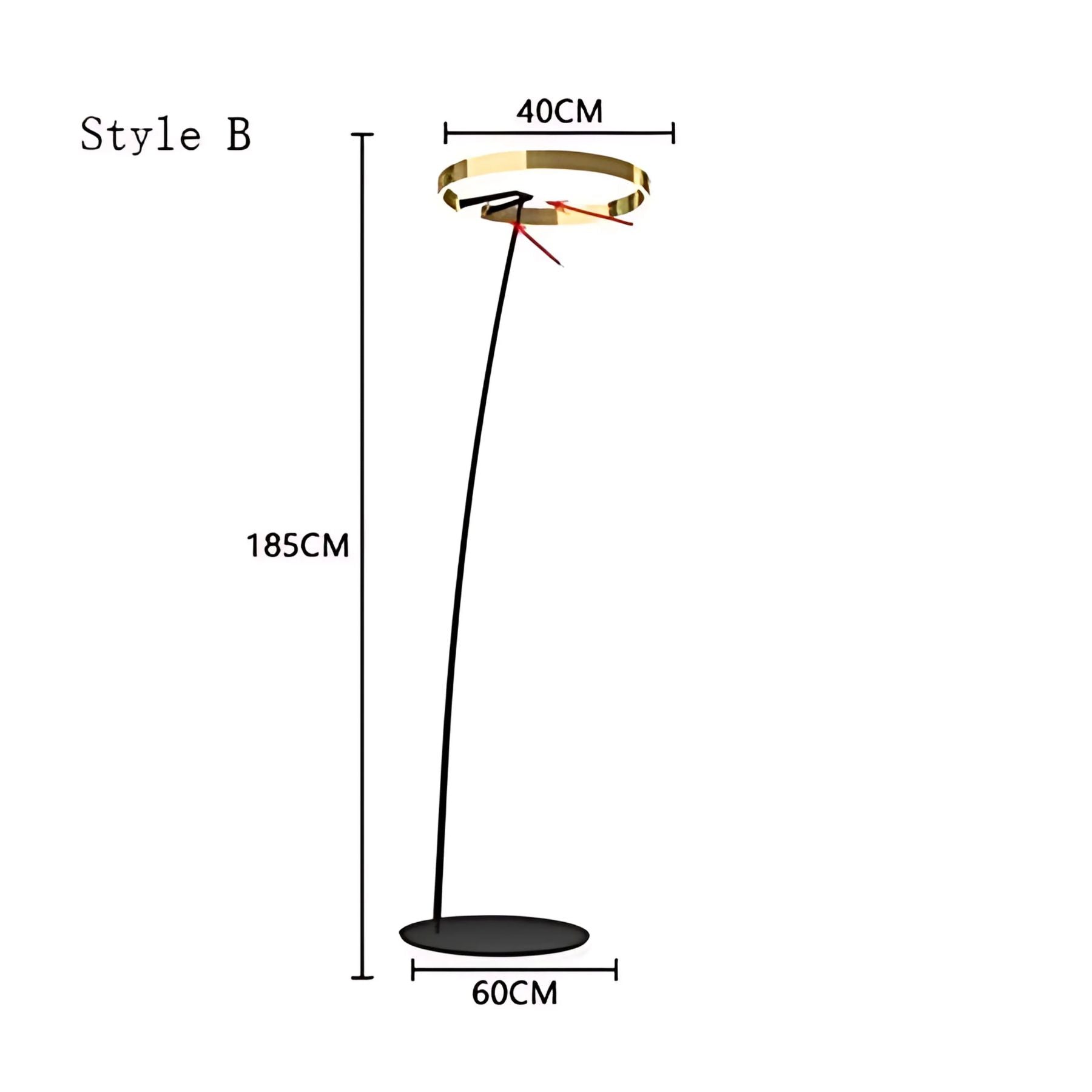 Circlo Arc Floor Lamp