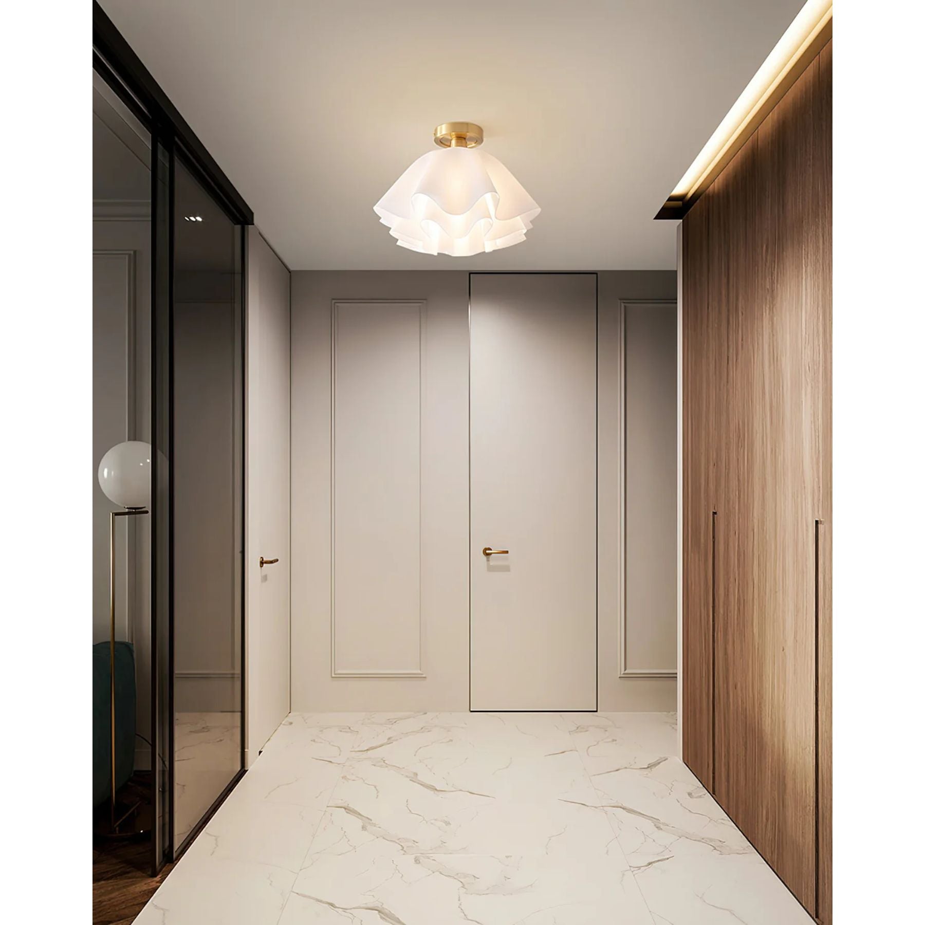 Leyan Flower Ceiling Light