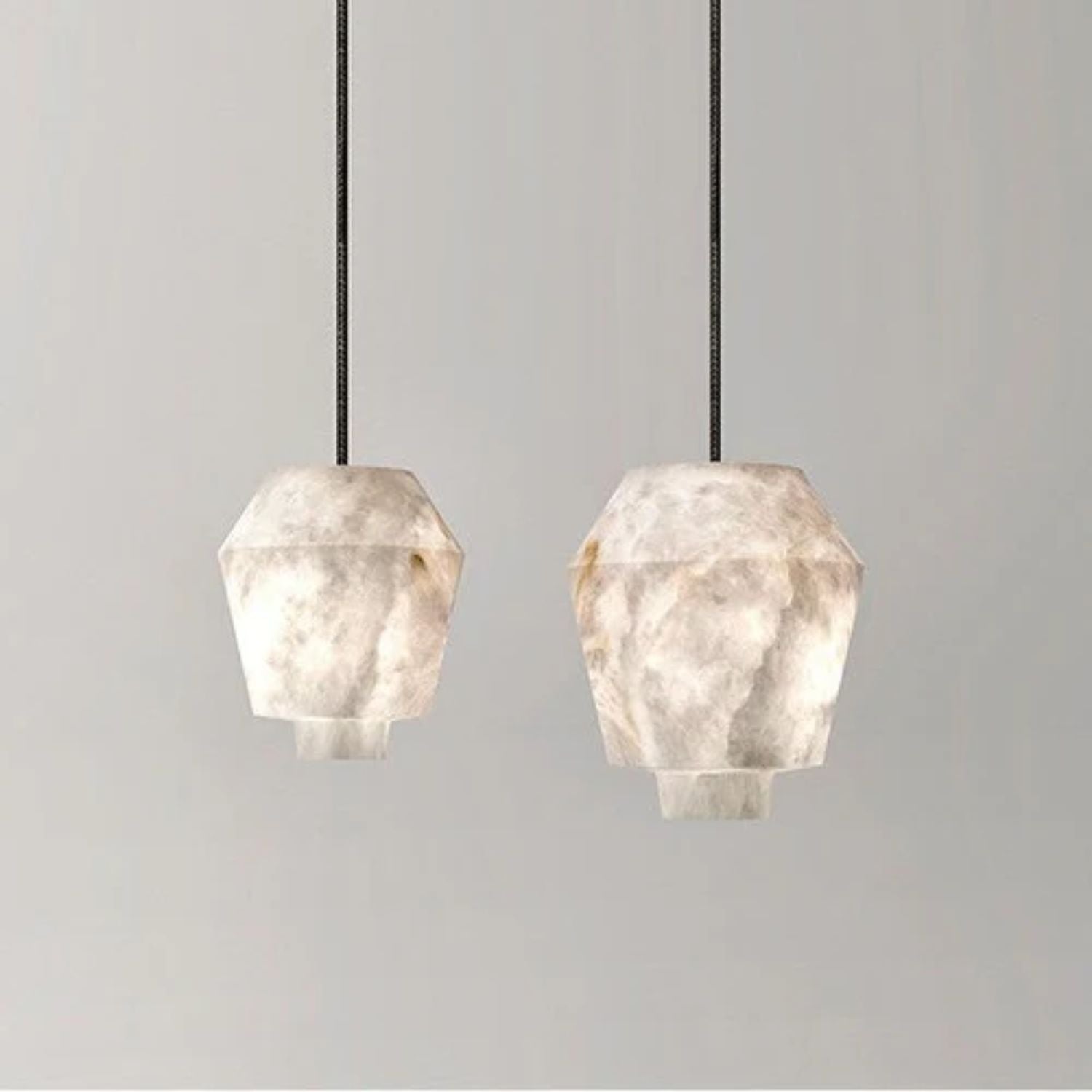 Velia Alabaster Pendant Light