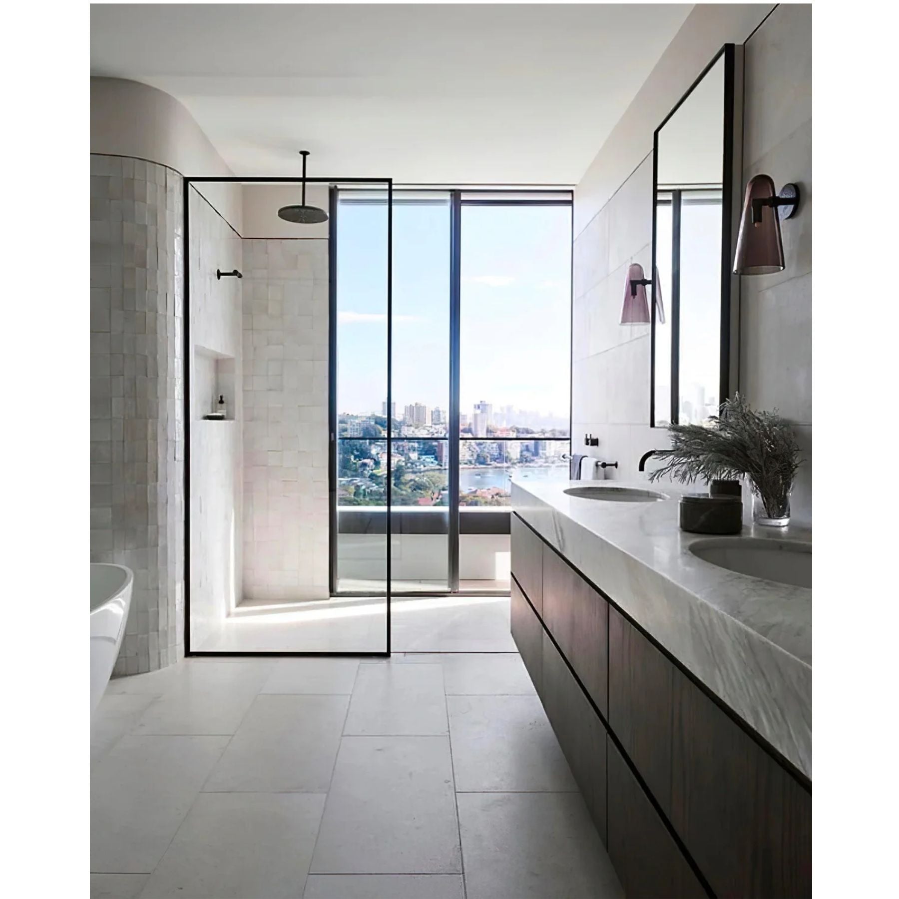 Conziza Glass Wall Light