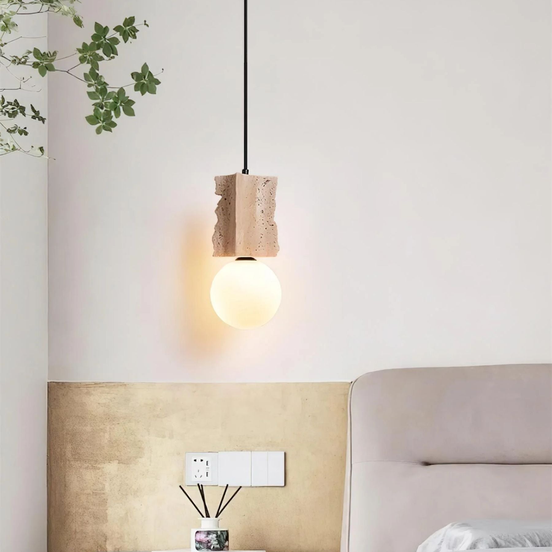Broken Stone Design Pendant Light