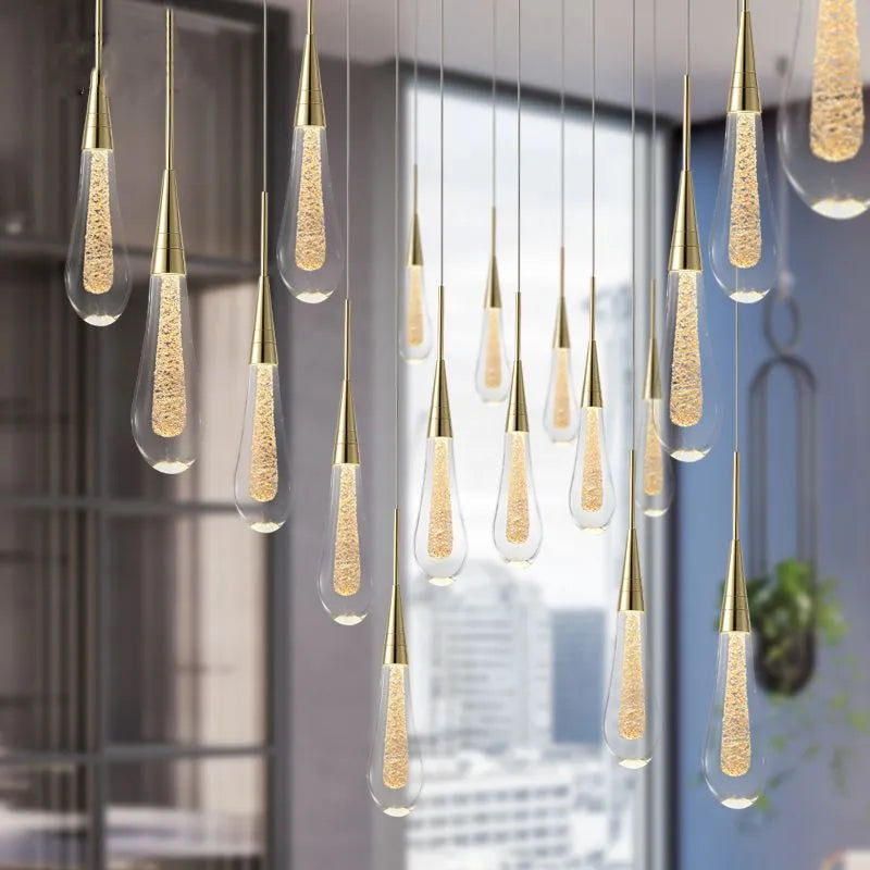 Thelnois Teardrop Pendant Light