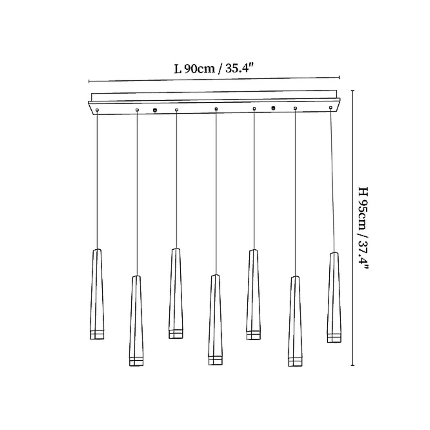 Firelighter Pendant Light