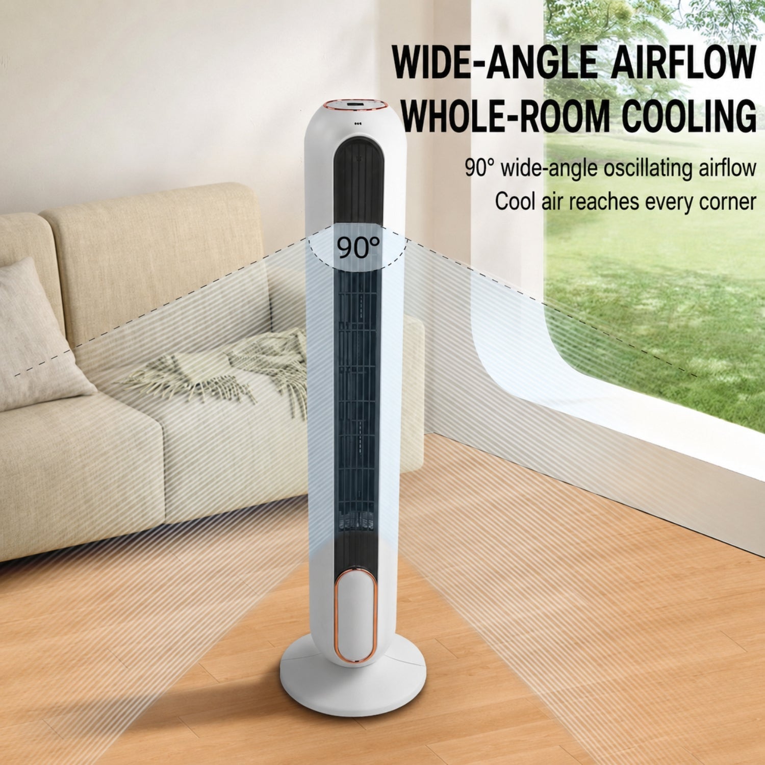 Covedenus Tower Fan
