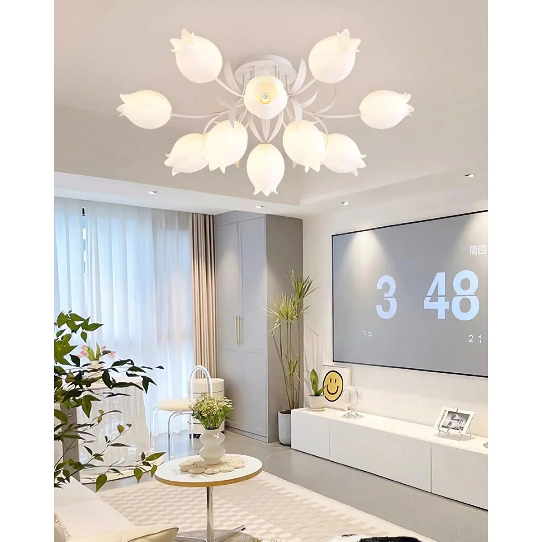 Forella Flower Ceiling Light