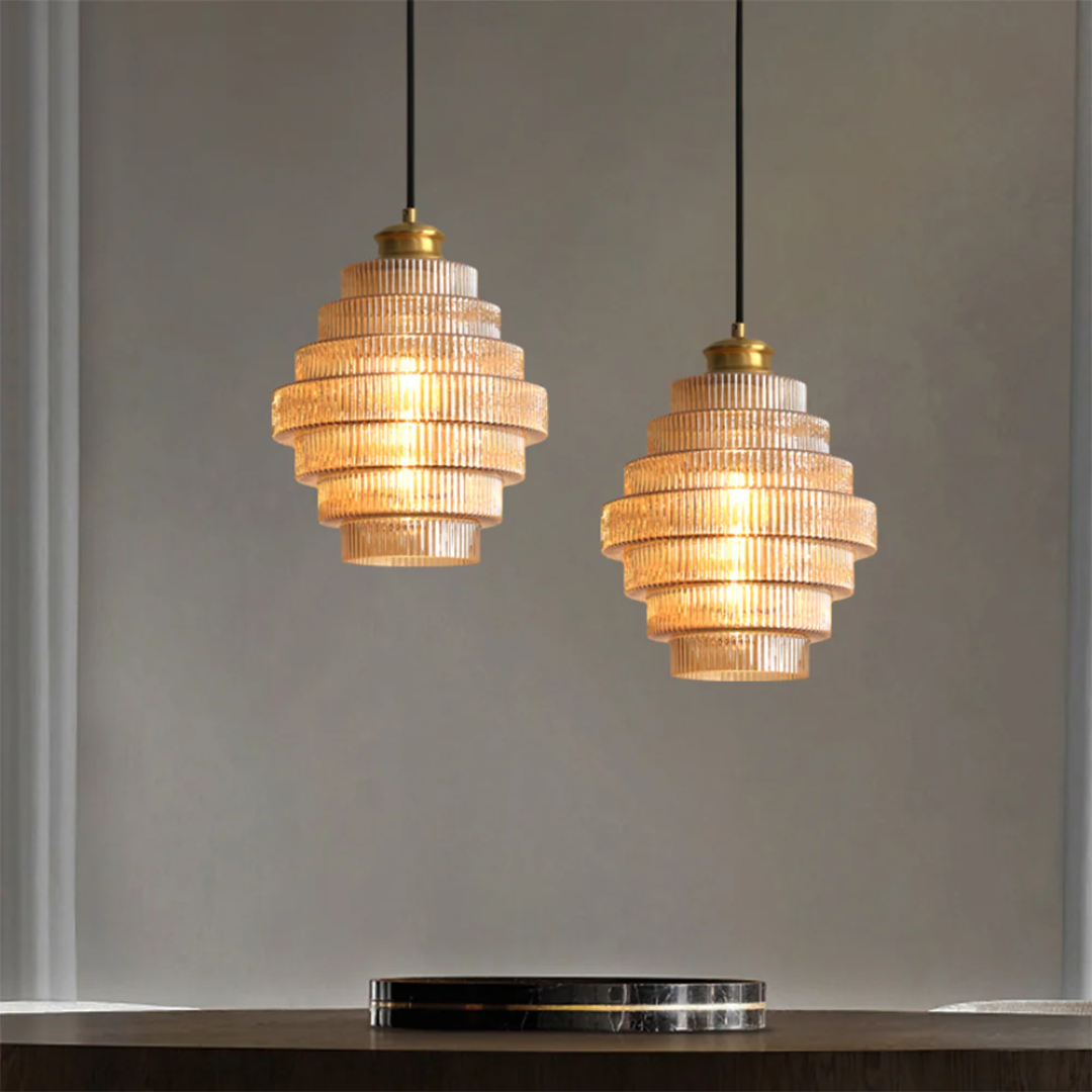 Yolezza Undulating Pendant Light