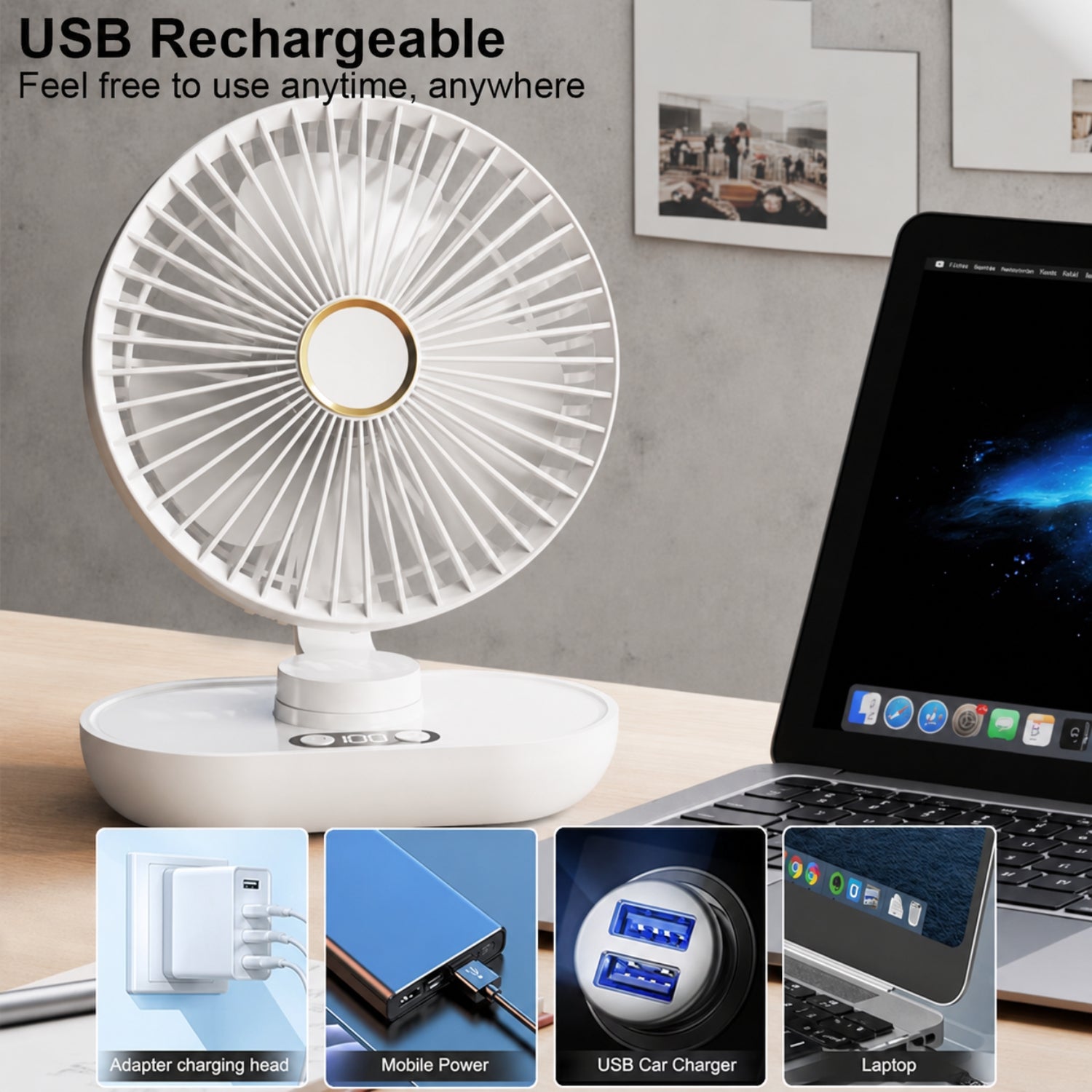 Paxava Desk Fan