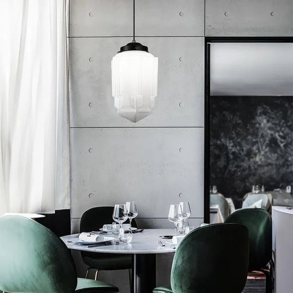 Vinvao Frosted Glass Pendant Light