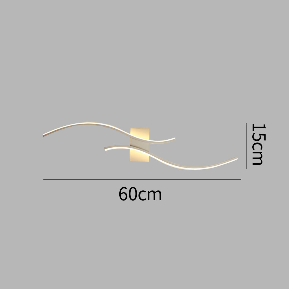 Gillon Wavy Wall Light