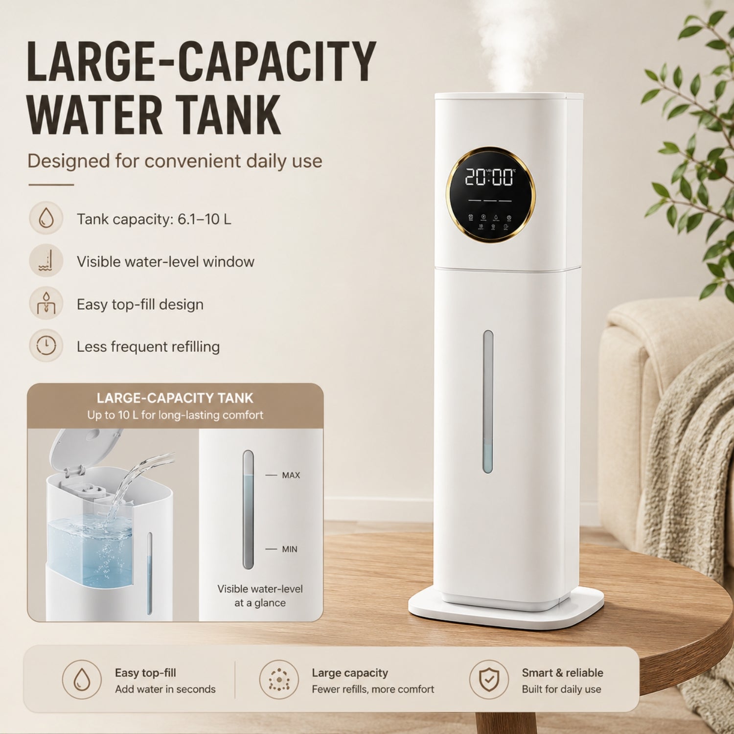 JORA - Ultrasonic Humidifier