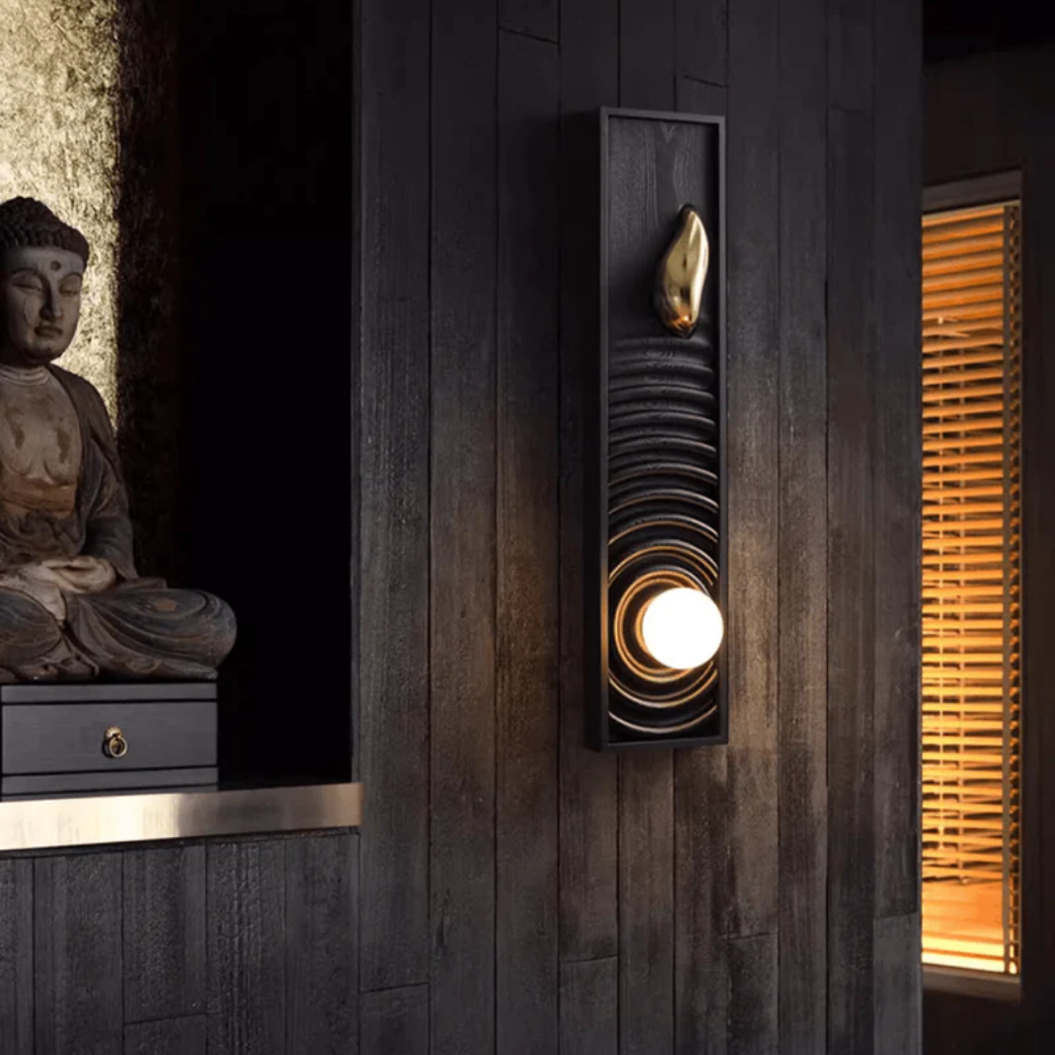 Moluze Wooden Wall Light