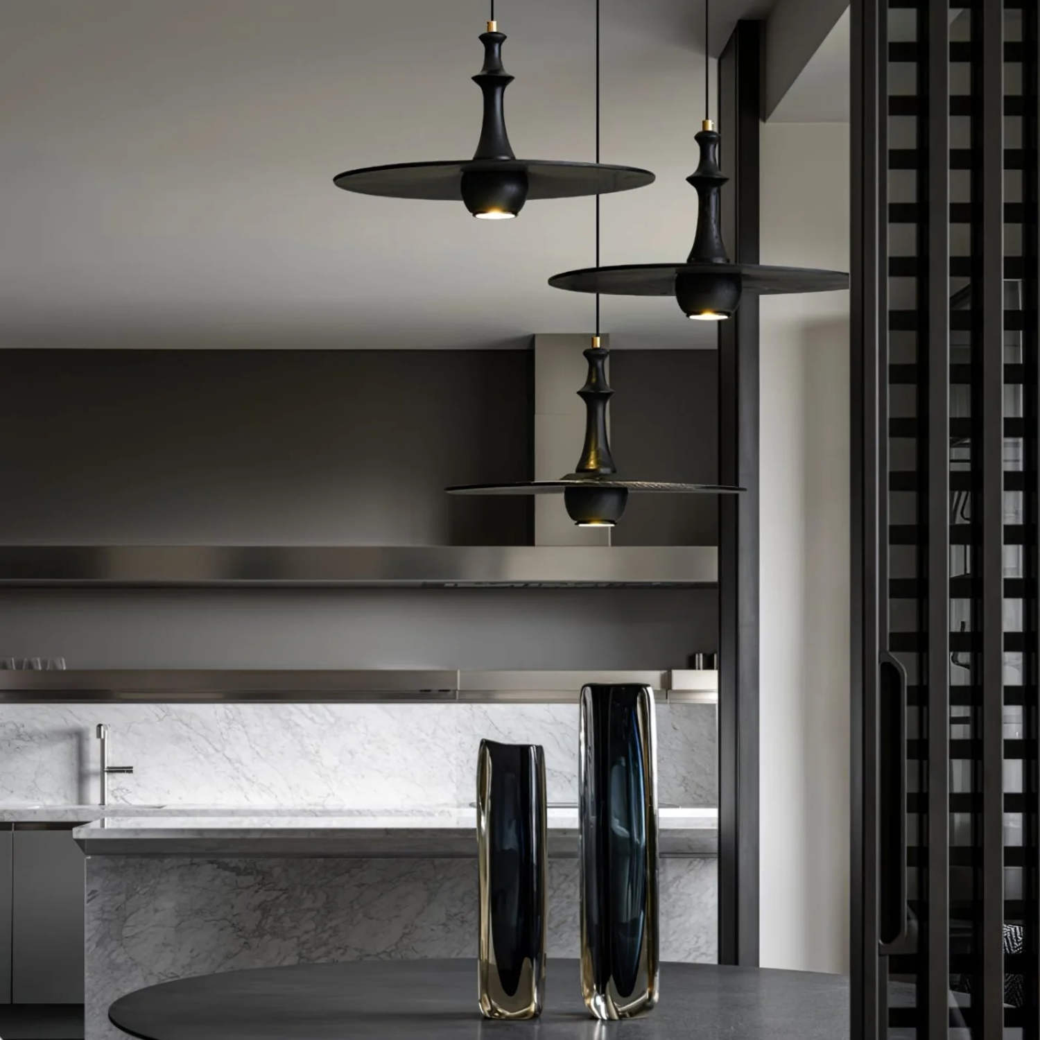Spindu Wooden Pendant Light