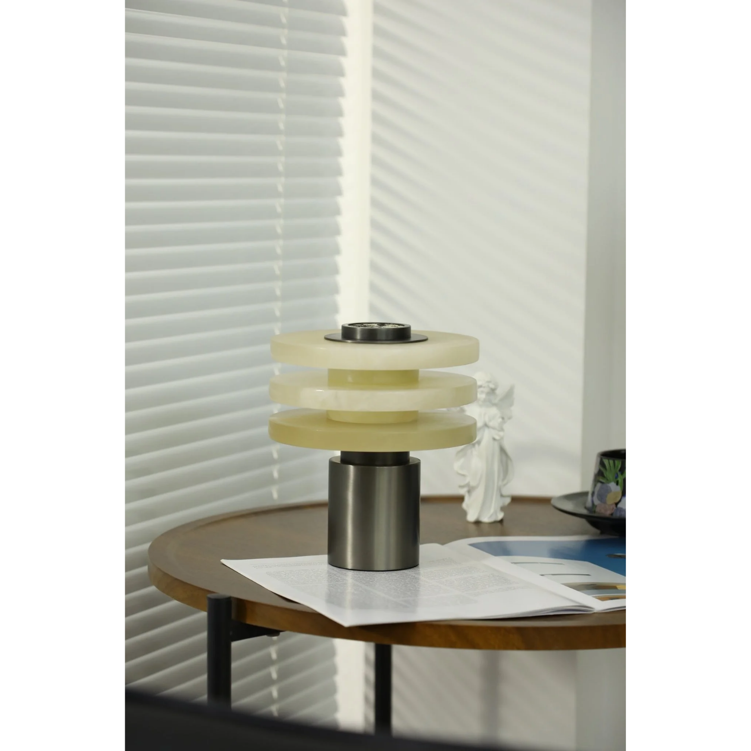 Lebosik Three-Tiered Table Lamp