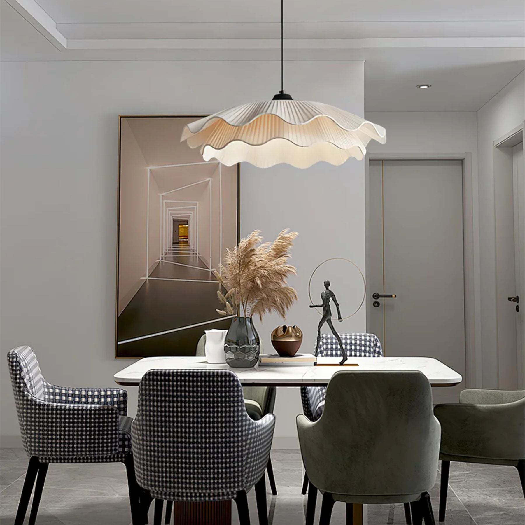 Cullim Layered Flower Pendant Light