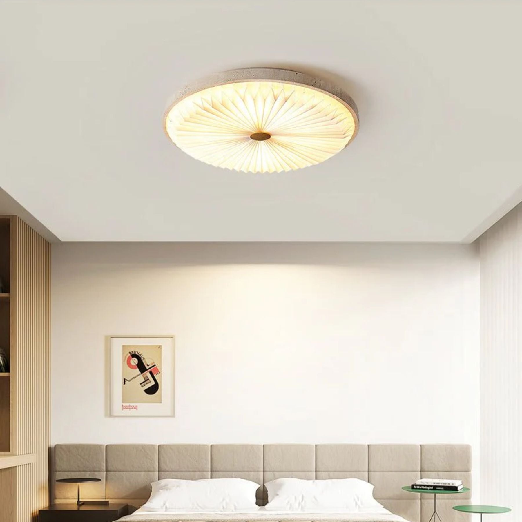 Lemesca Natural Stone Ceiling Light
