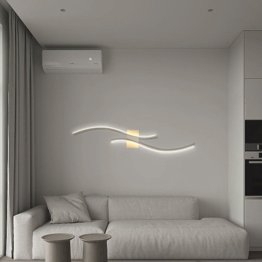 Gillon Wavy Wall Light