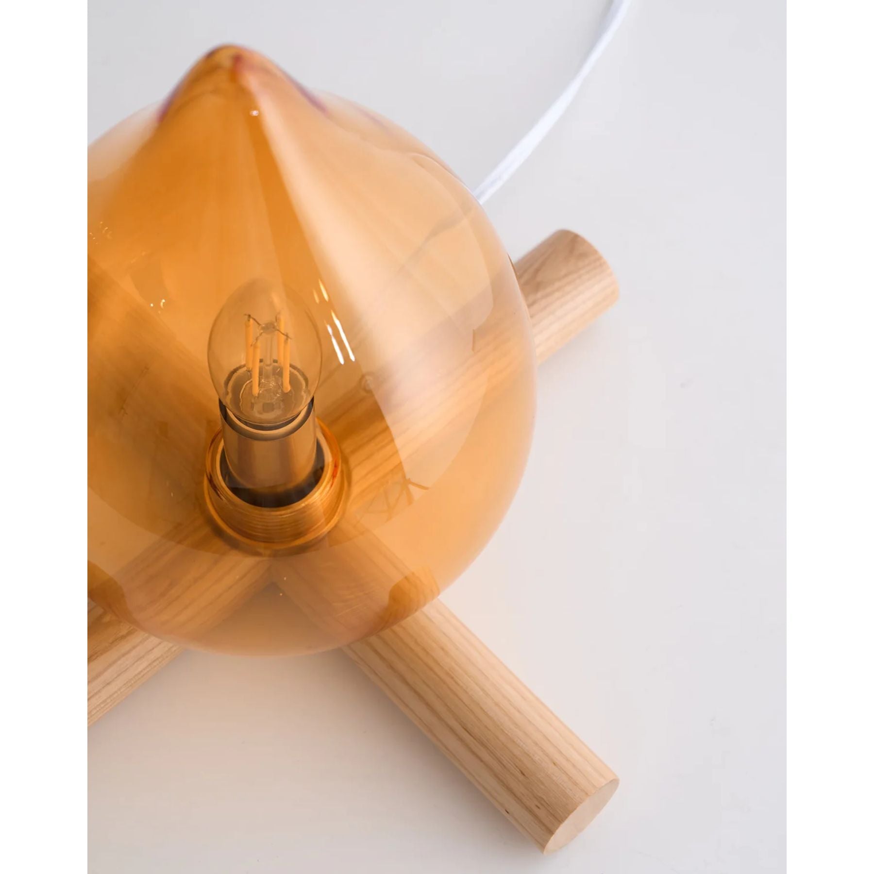 Houtvuurtje Table Lamp