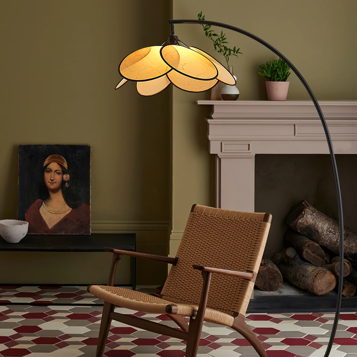 Melzo Flower Floor Lamp