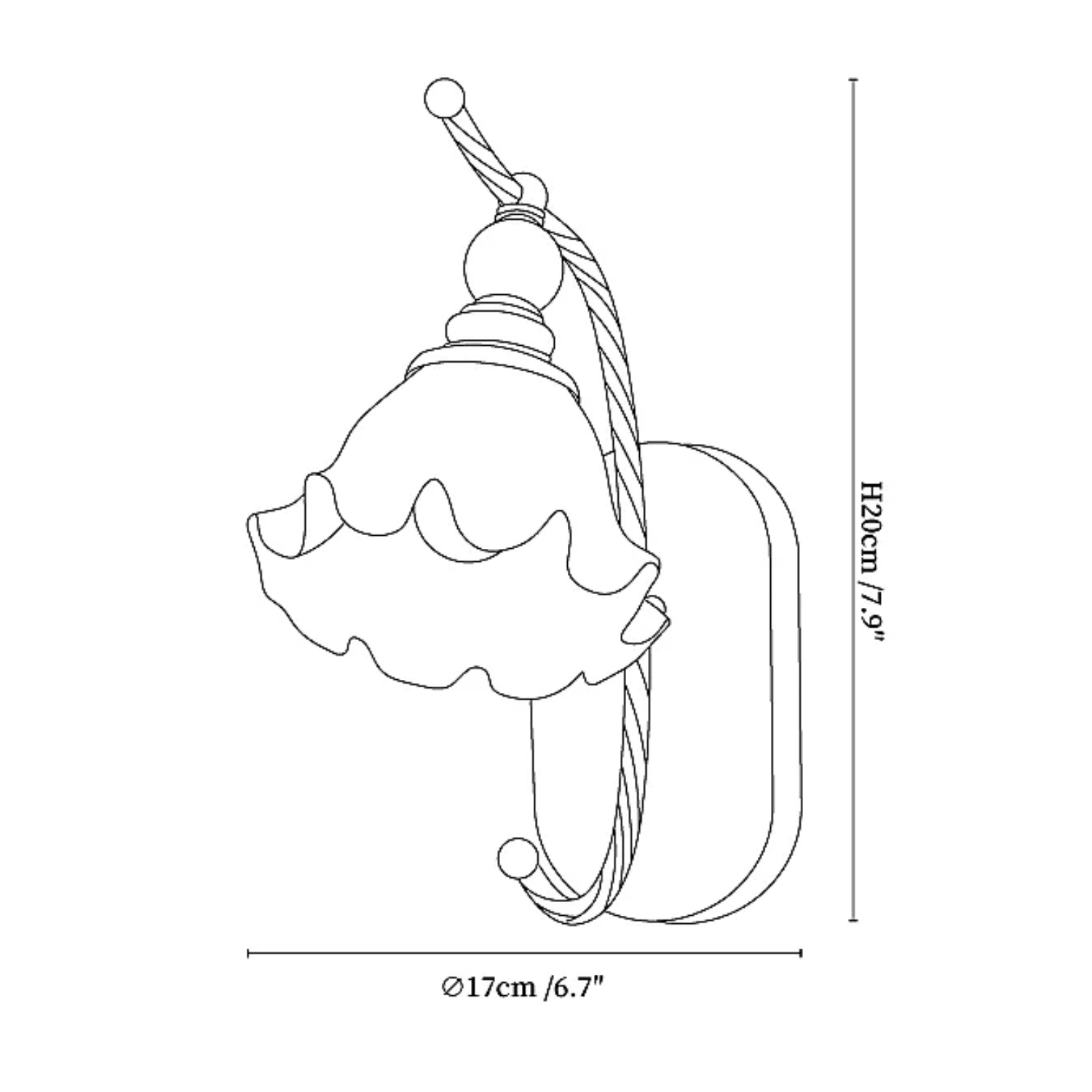 Mefusile Wall Light
