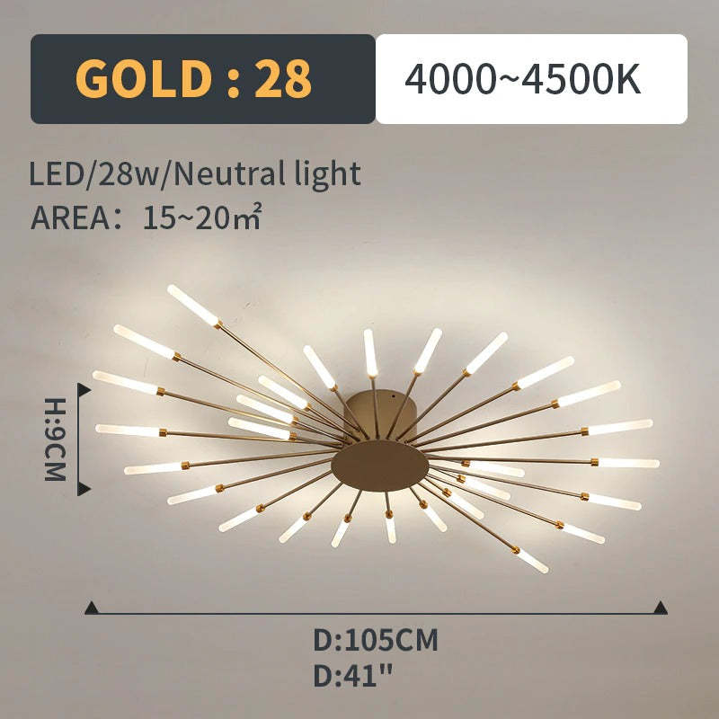 Camarburn Flush Ceiling Light