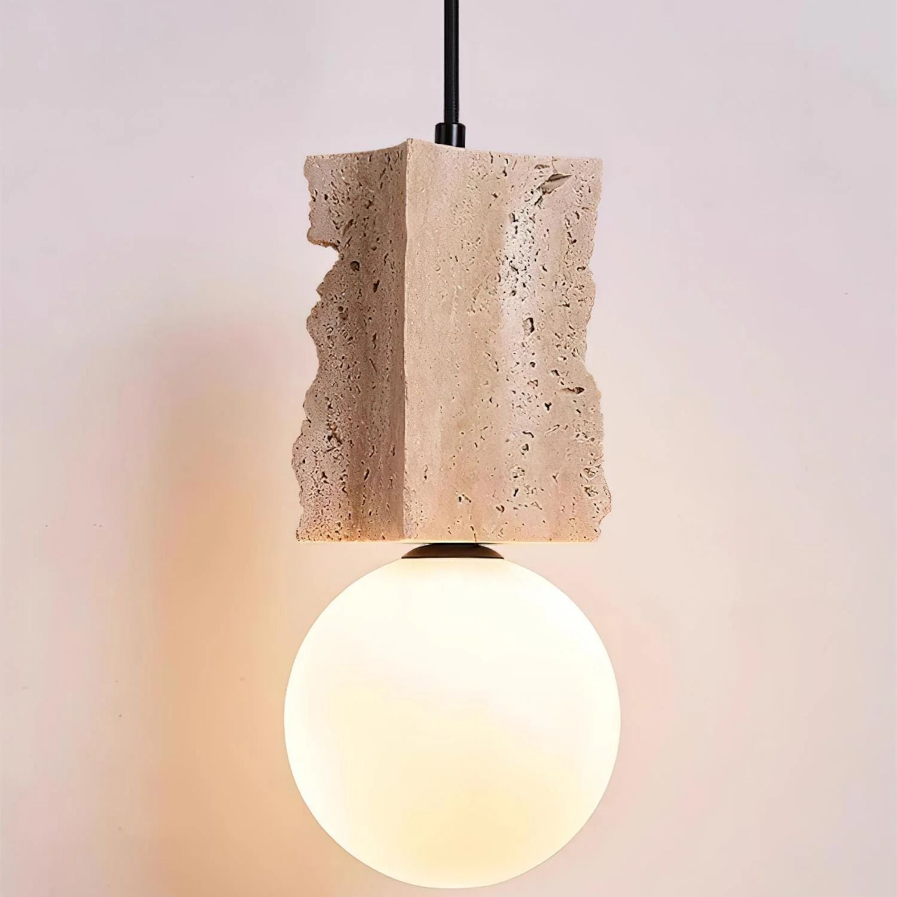 Broken Stone Design Pendant Light