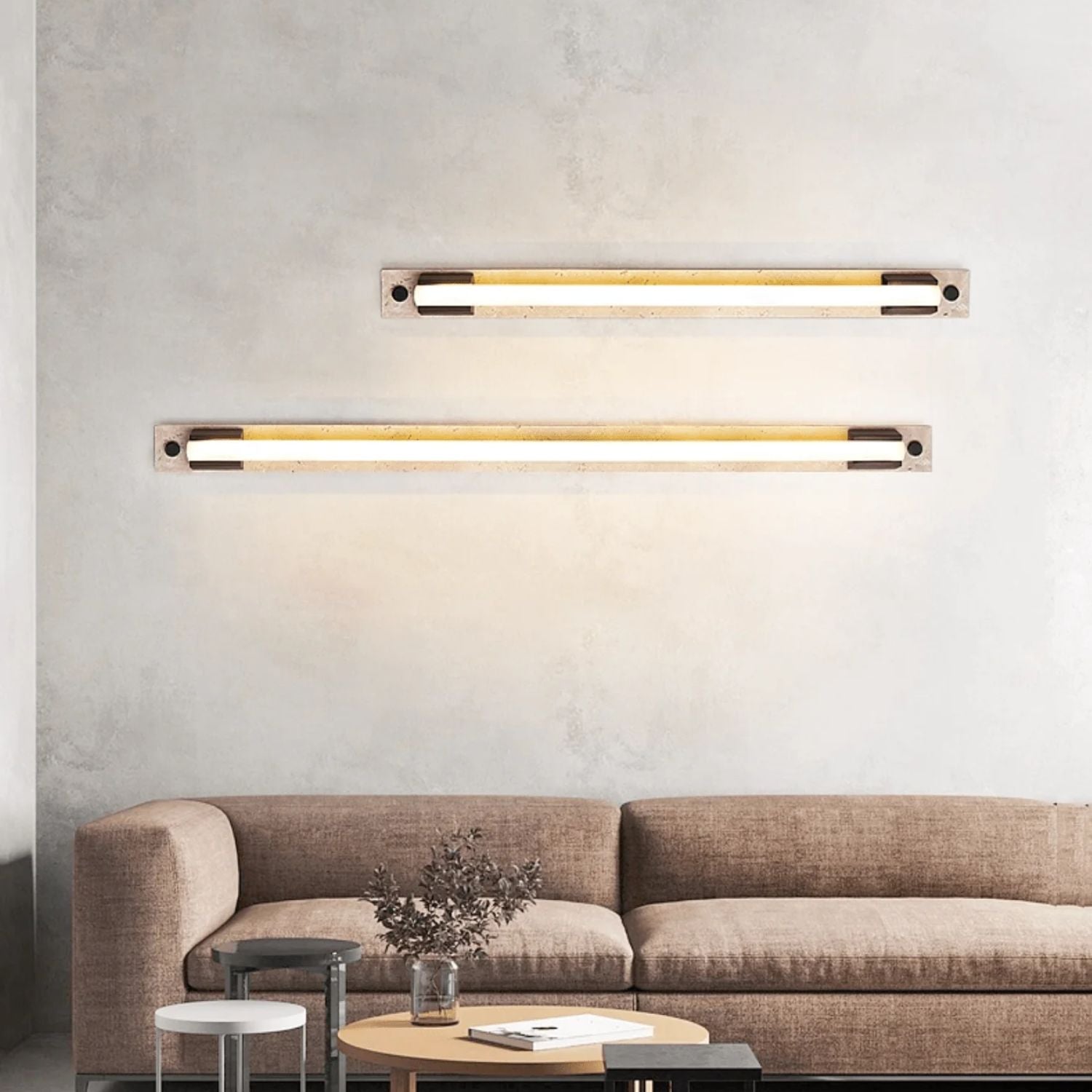 Fomessi Natural Stone Wall Light