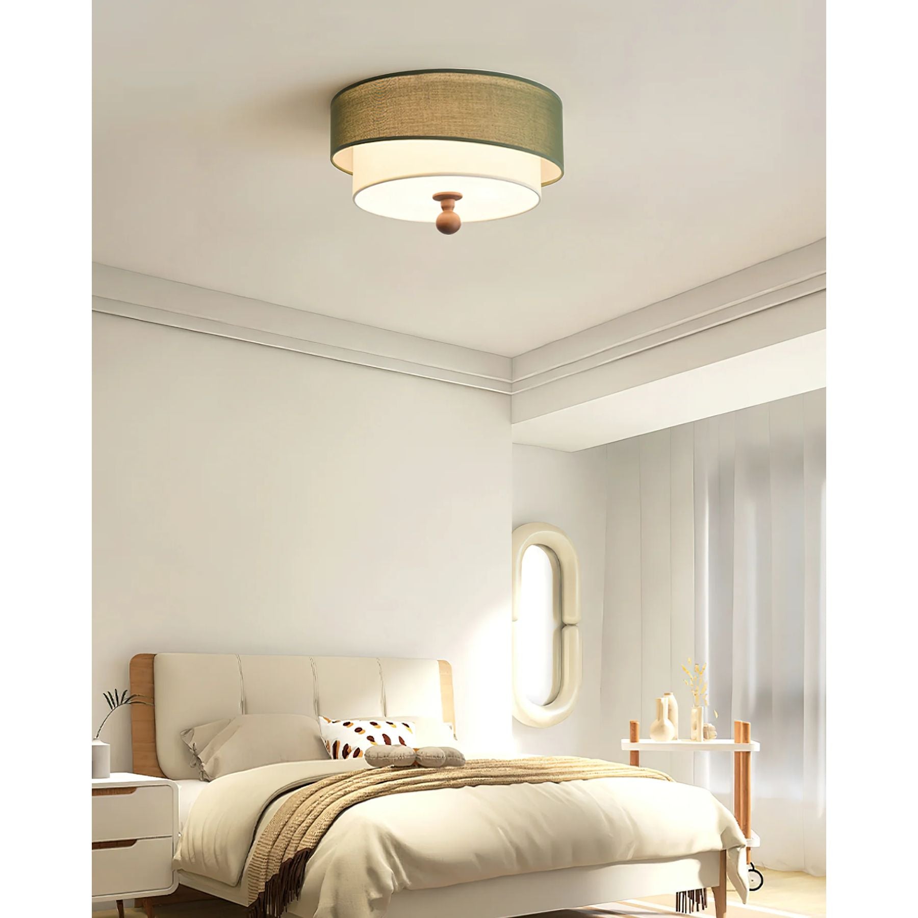 Bolton Japandi Style Ceiling Light