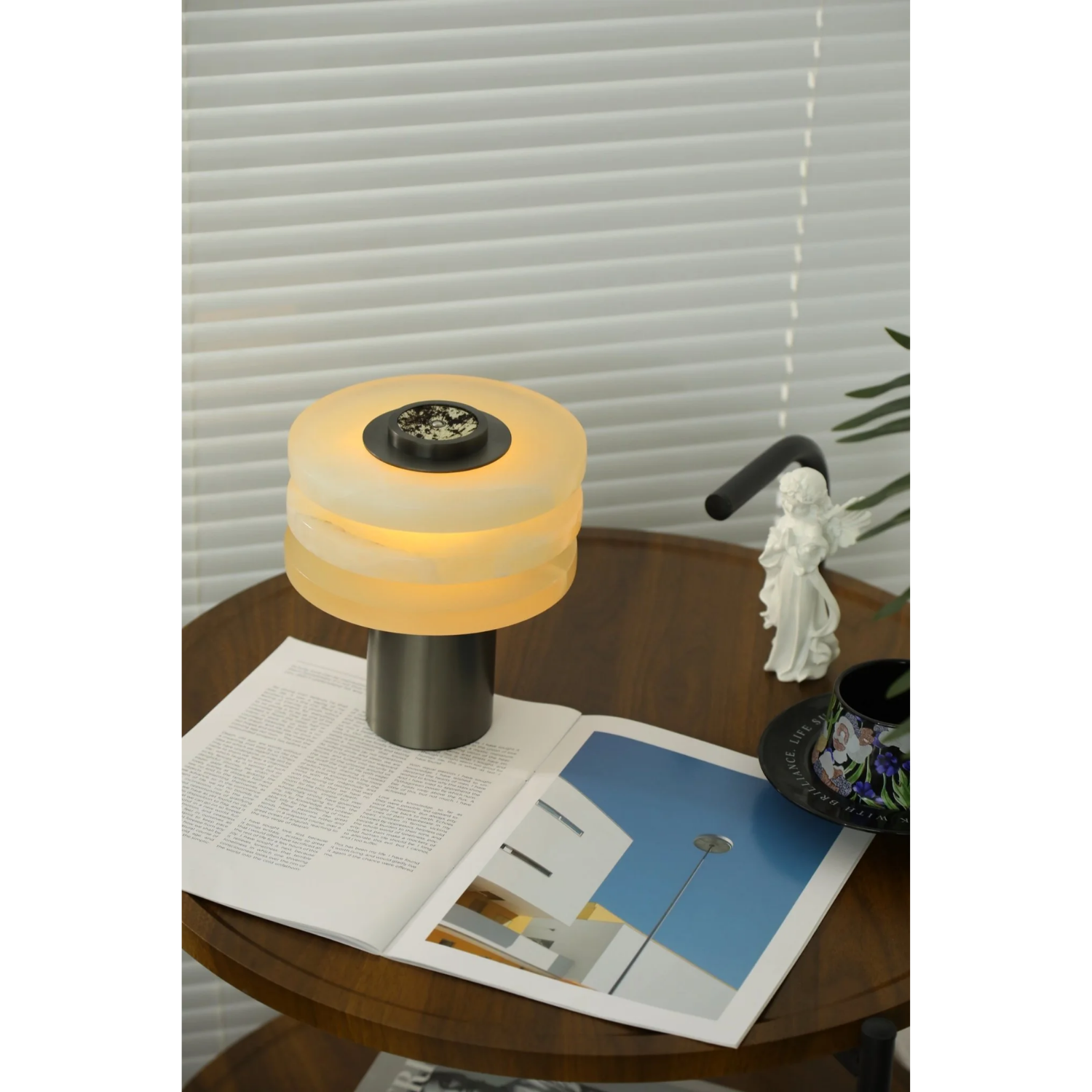 Lebosik Three-Tiered Table Lamp