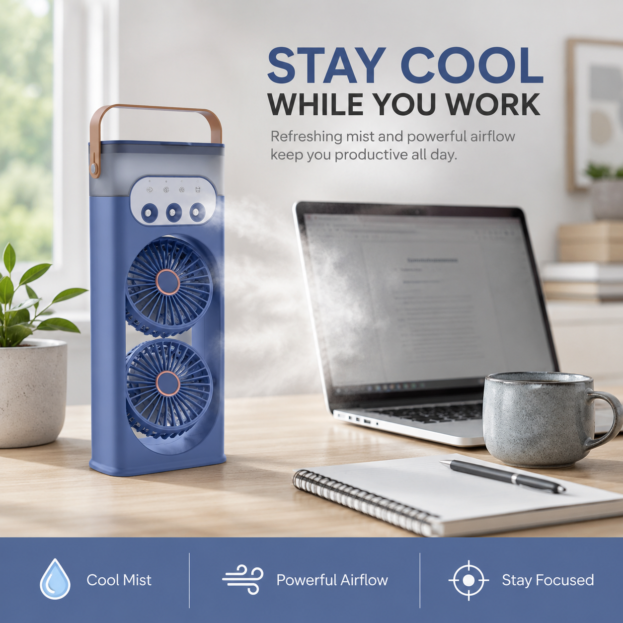 Orinli Portable Tower Fan