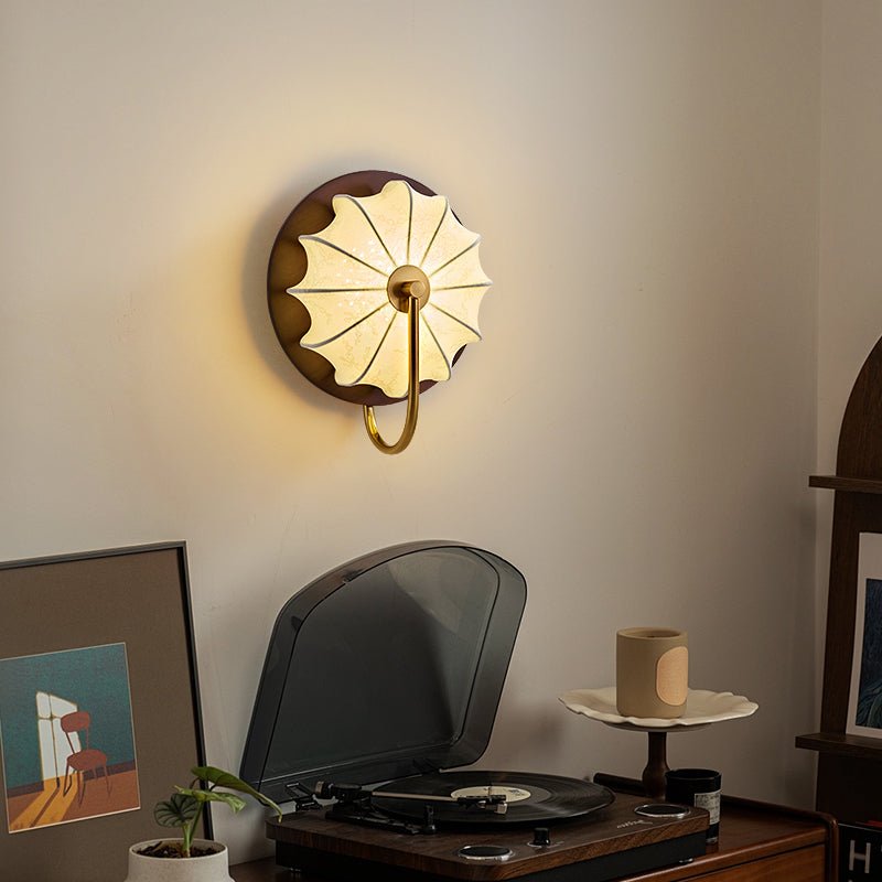 Esciro Layered Natural Stone Wall Light