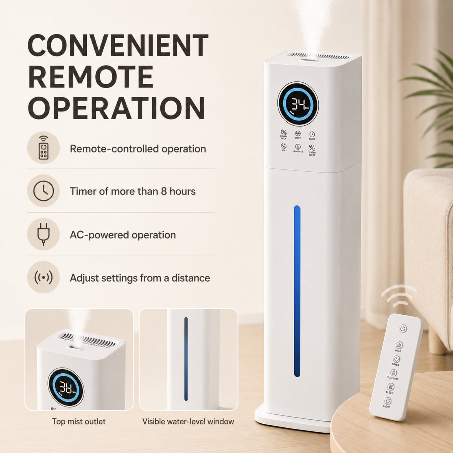 ZELLE - Column Humidifier