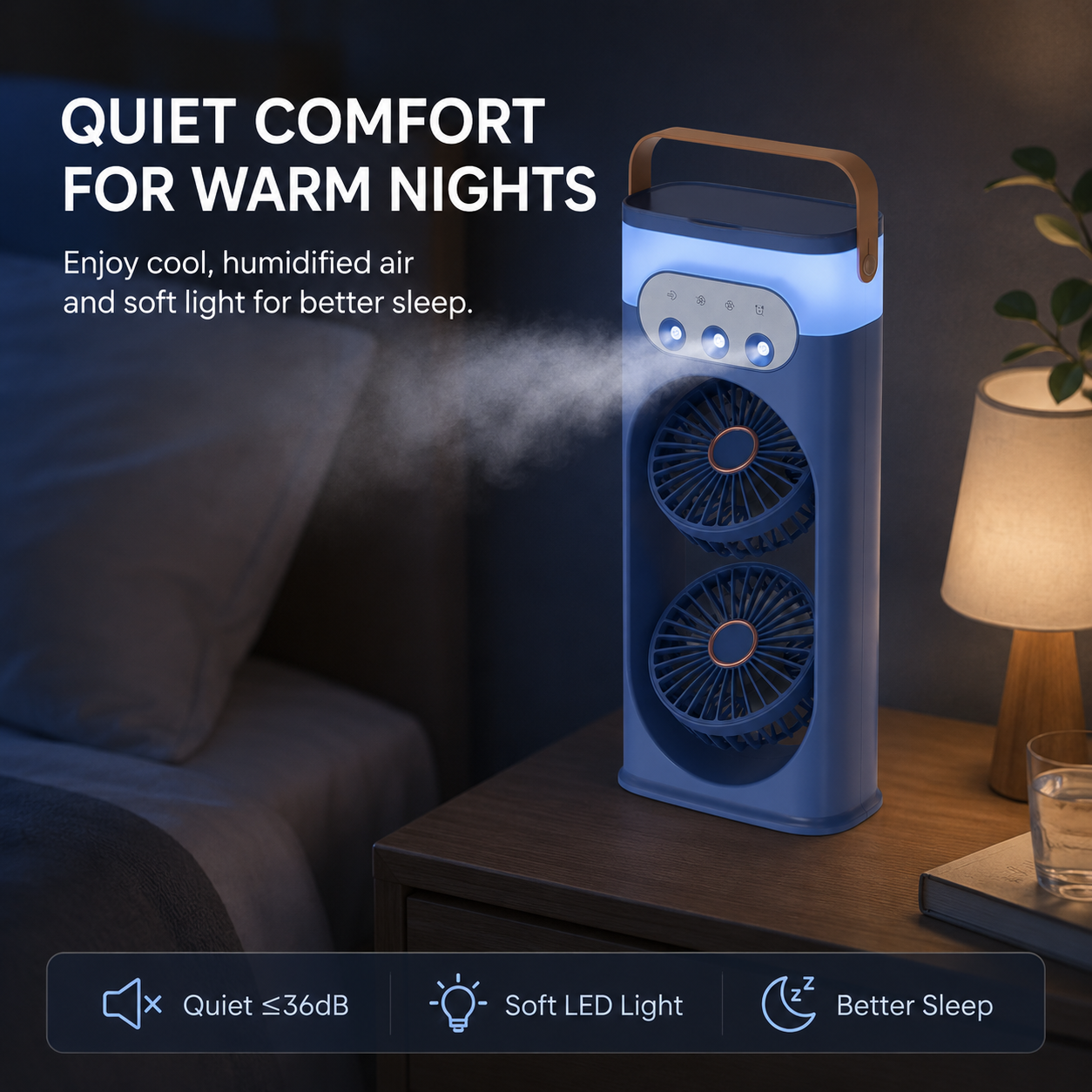 Orinli Portable Tower Fan