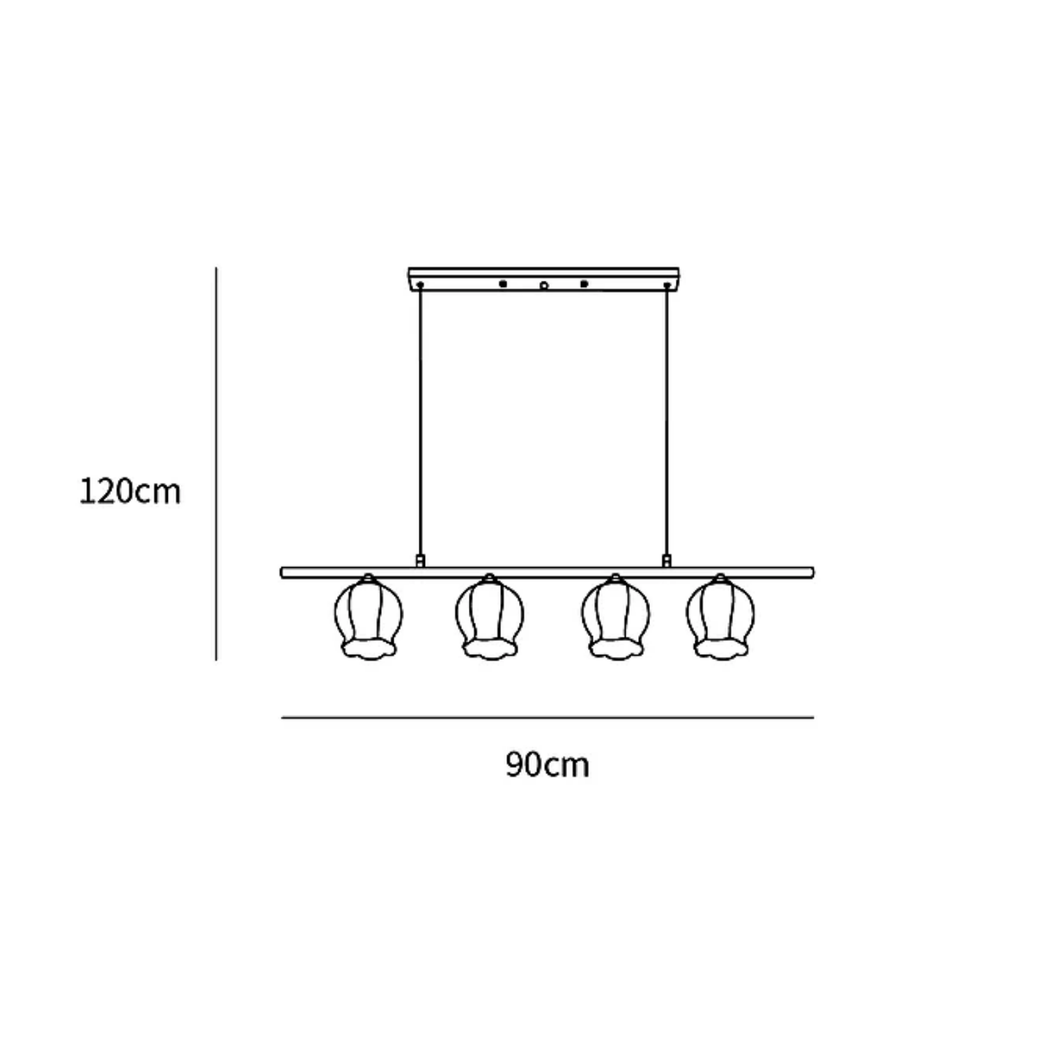 Foralle Linear Pendant Light