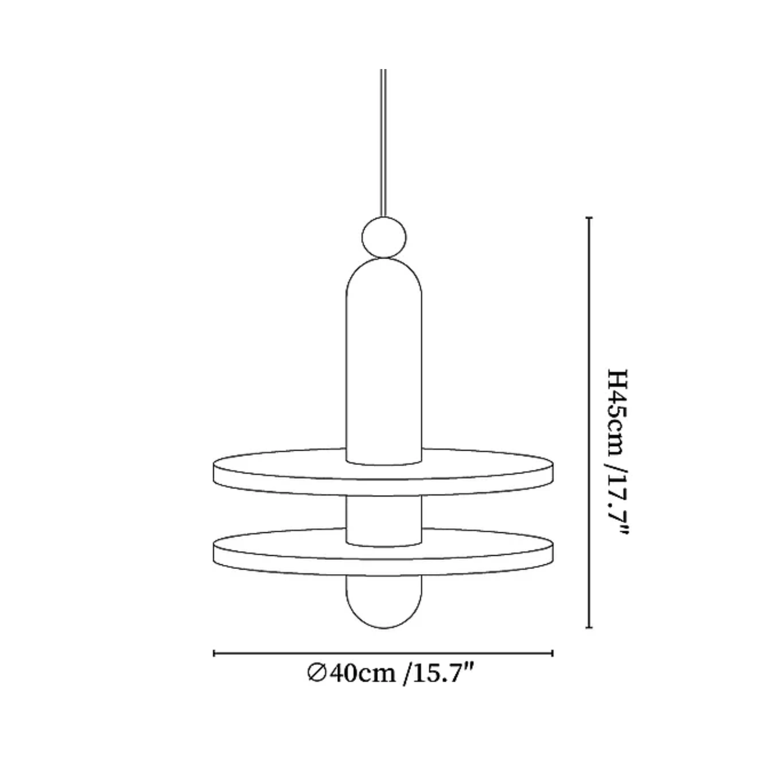 Senmif Alabaster Ring Pendant Light
