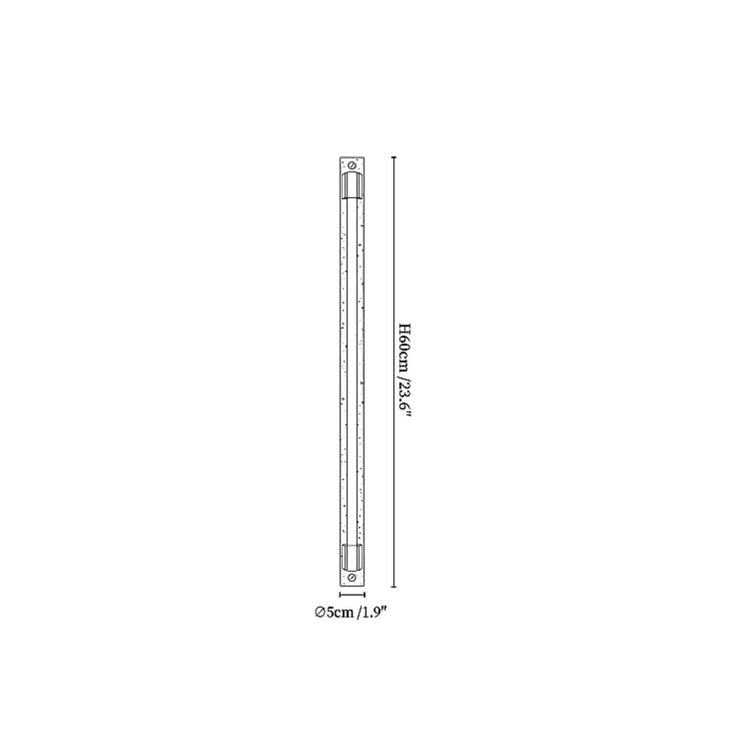Fomessi Natural Stone Wall Light