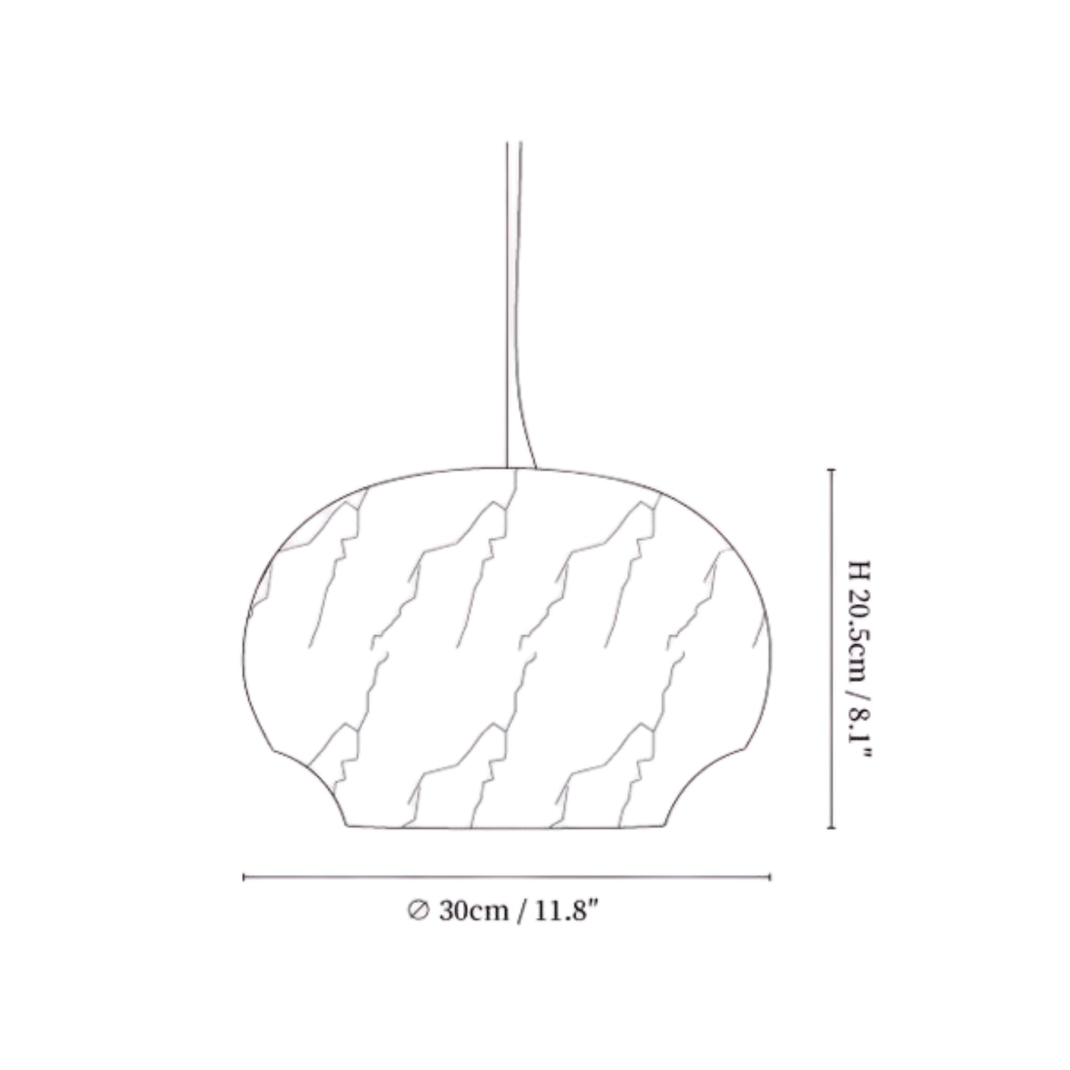 Cenlave Alabaster Pendant Light