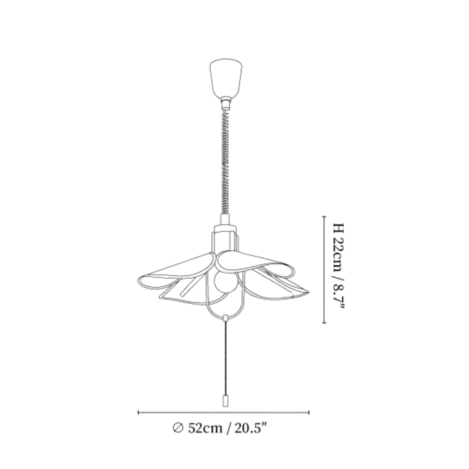 Boloma Flower Pendant Light