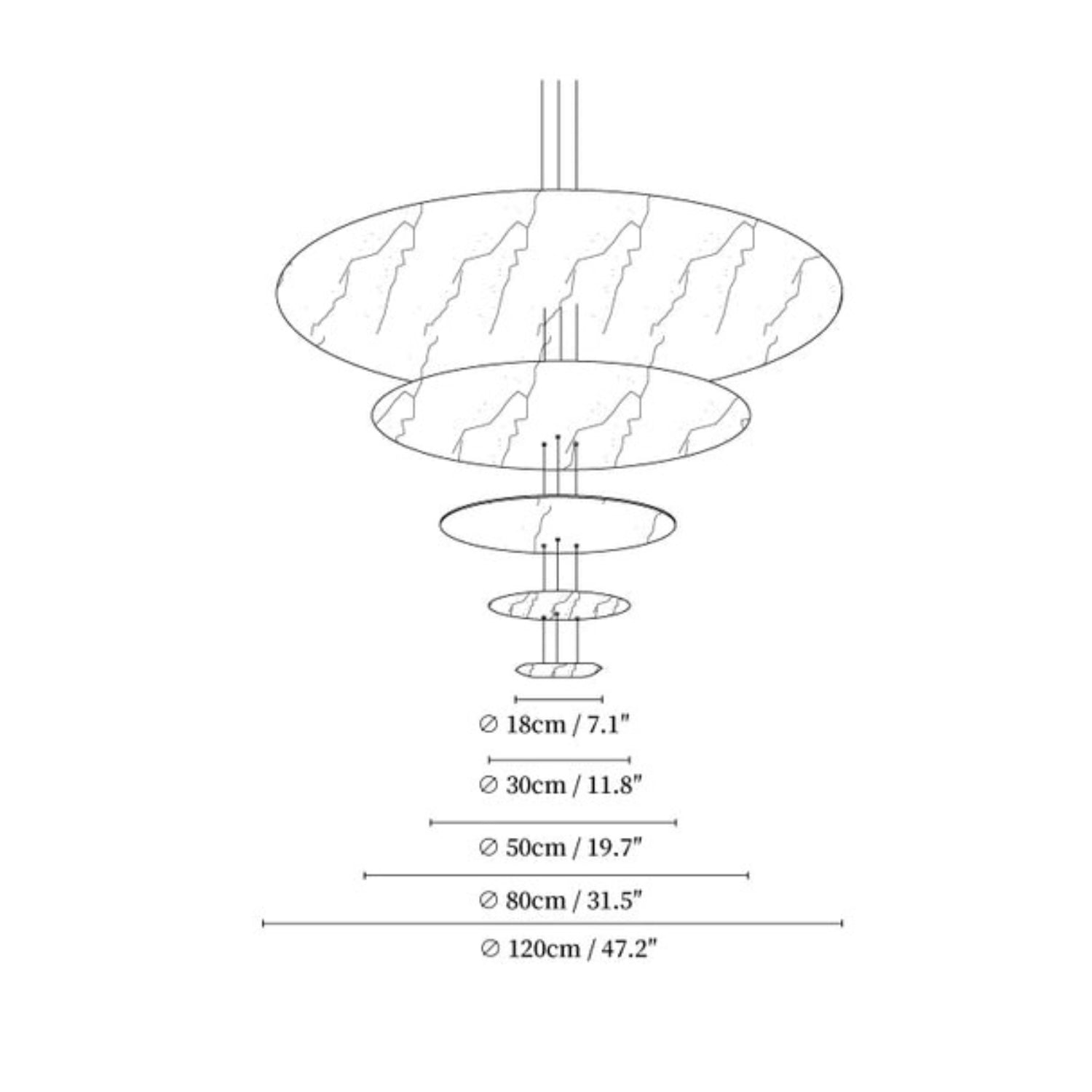 Quazo Disc Pendant Light