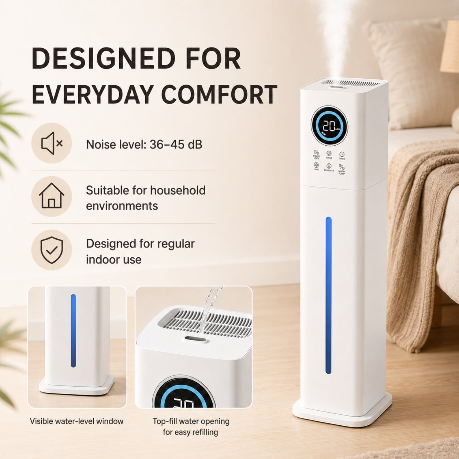 ZELLE - Column Humidifier