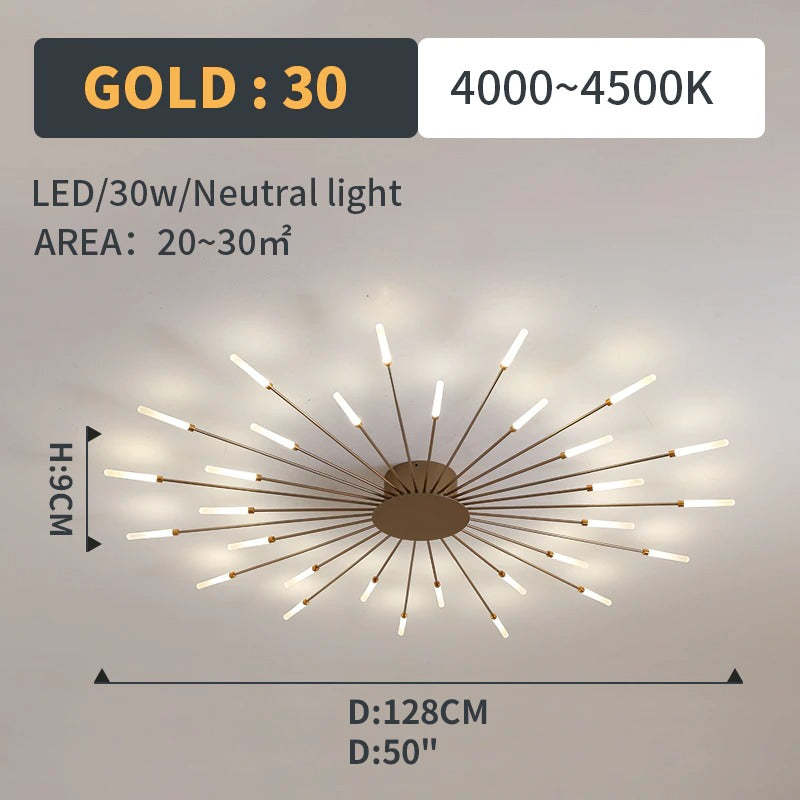 Camarburn Flush Ceiling Light