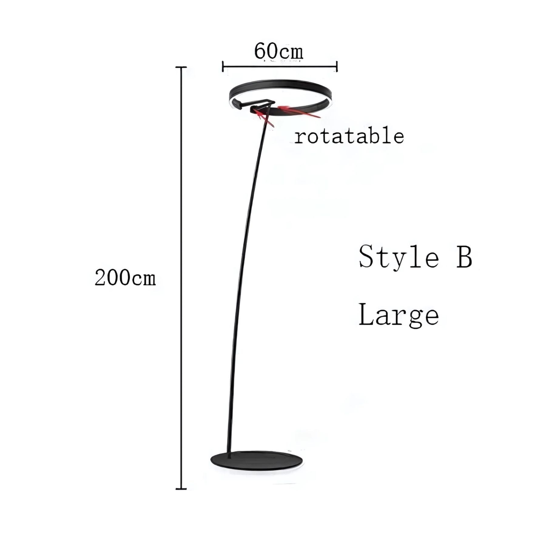 Circlo Arc Floor Lamp