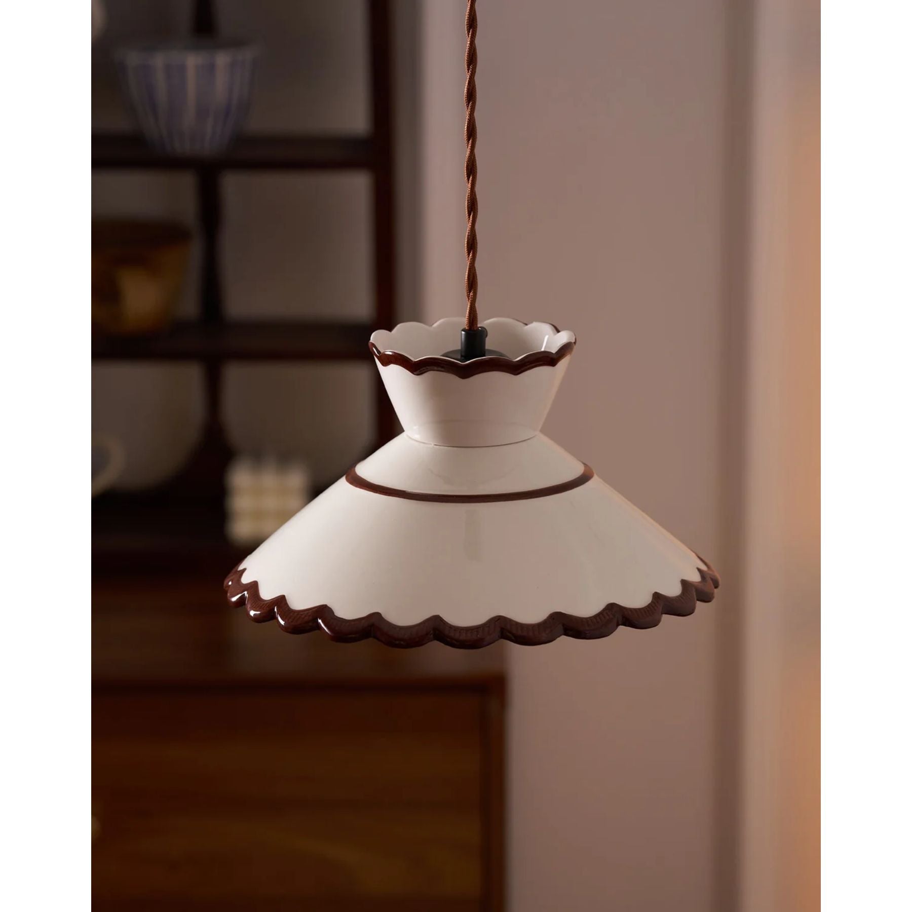 Cullim Layered Flower Pendant Light