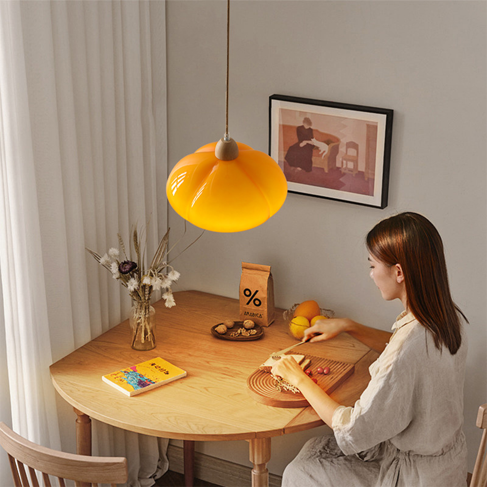 Olvy Pumpkin Pendant Light