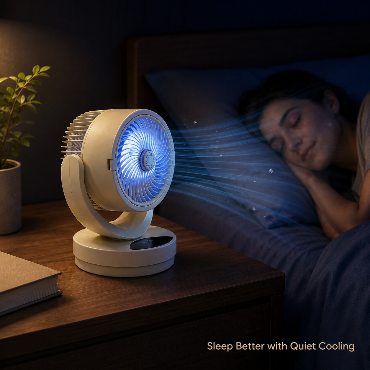 Rowanro Outdoor Table Fan