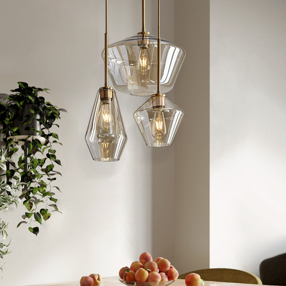 Avenno Diamond Shaped Pendant Light