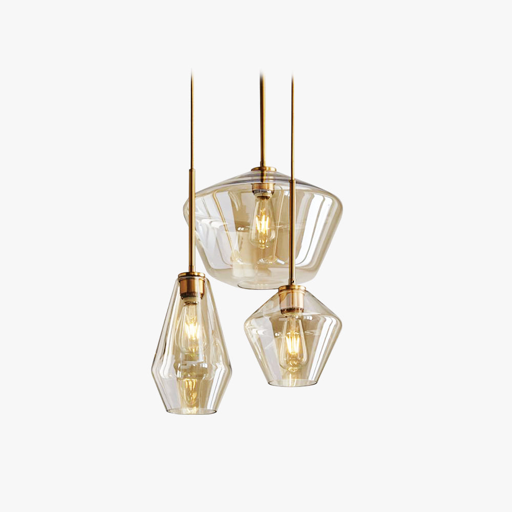 Avenno Diamond Shaped Pendant Light