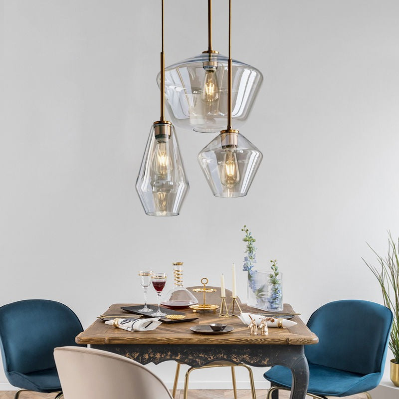Avenno Diamond Shaped Pendant Light