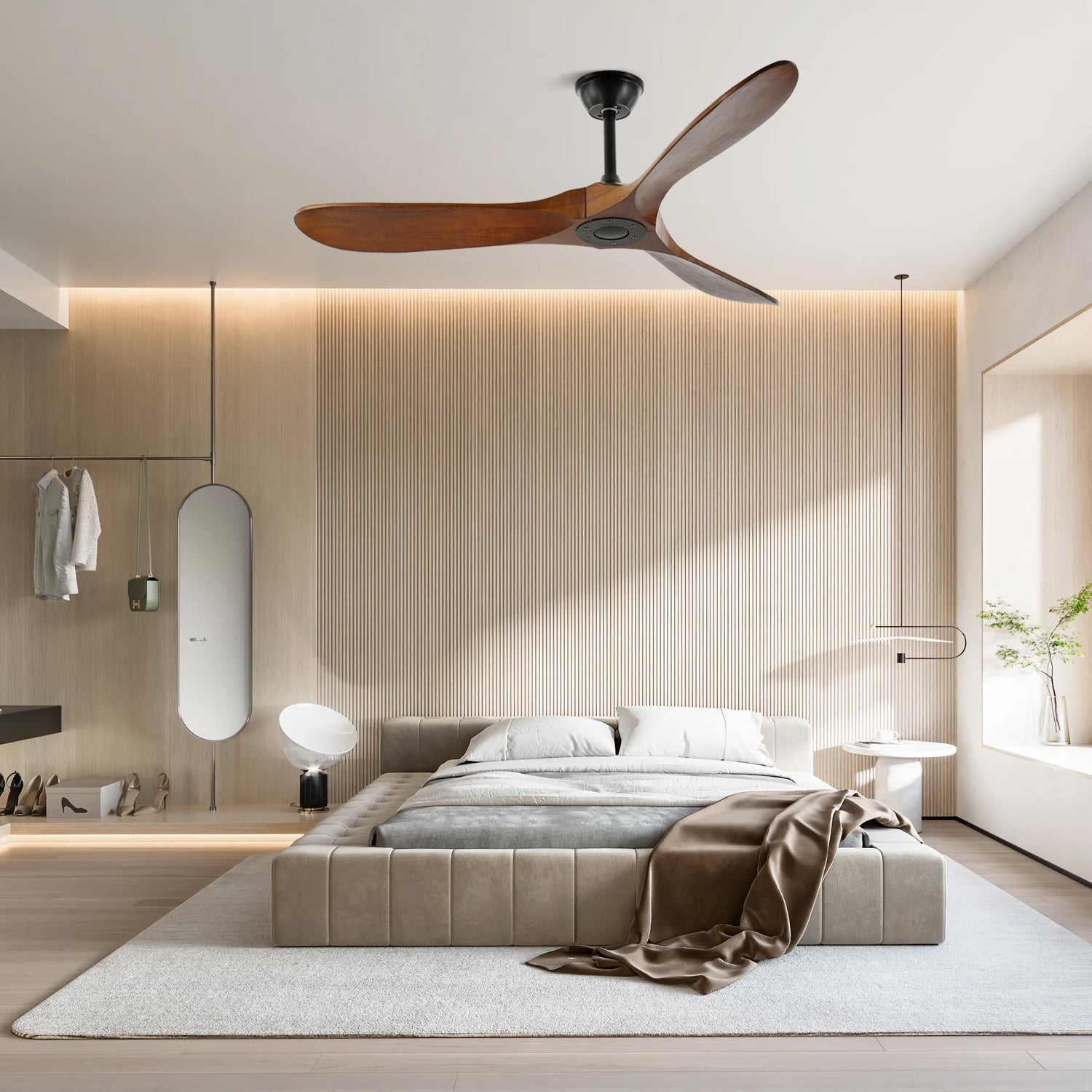 Leno Wooden Ceiling Fan
